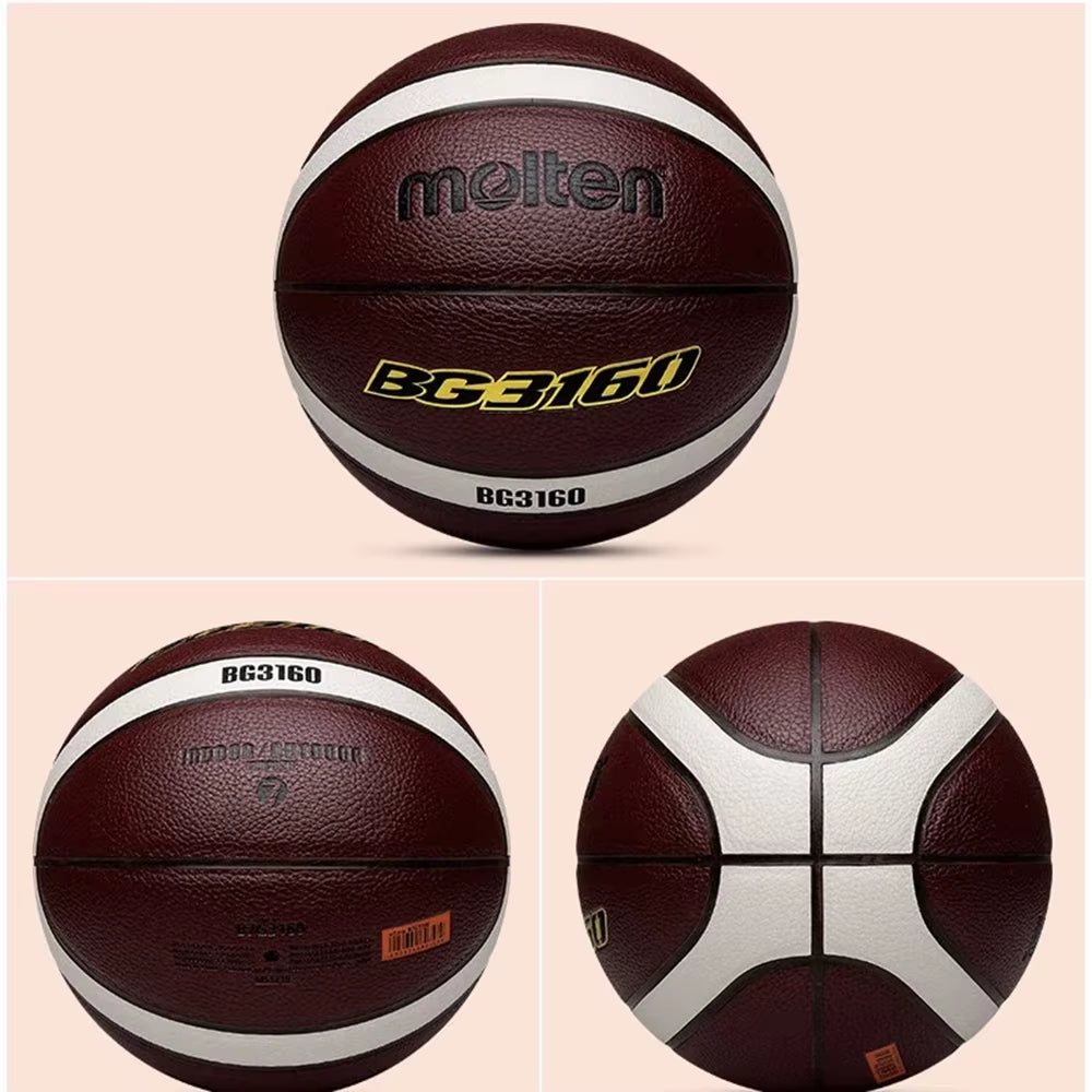 Basketballs Size 7 BG3160 Outdoor Indoor Match Training Balls for Youth Woman Man Standard Basketball