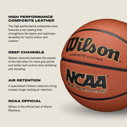 NCAA Final Four Edition Basketball, Official Size - 29.5"